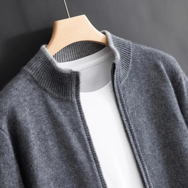 Riku Cashmere Zip Jast