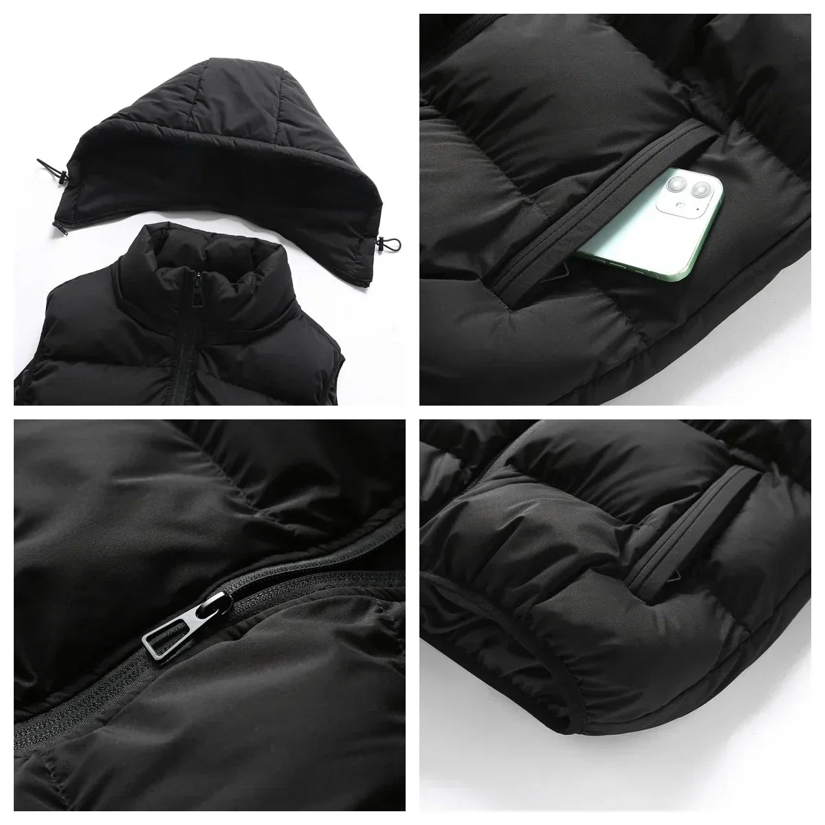 Mori Hooded Utility Vest