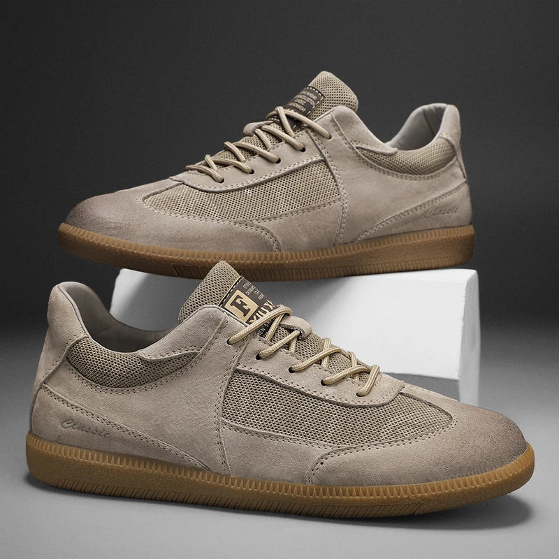 Calvino Italiaanse Echt Lederen Sneakers