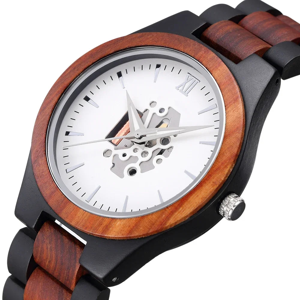 Corwin Houten Kwarts Horloge