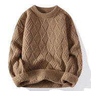 Kellen Geruite Crew Neck Trui