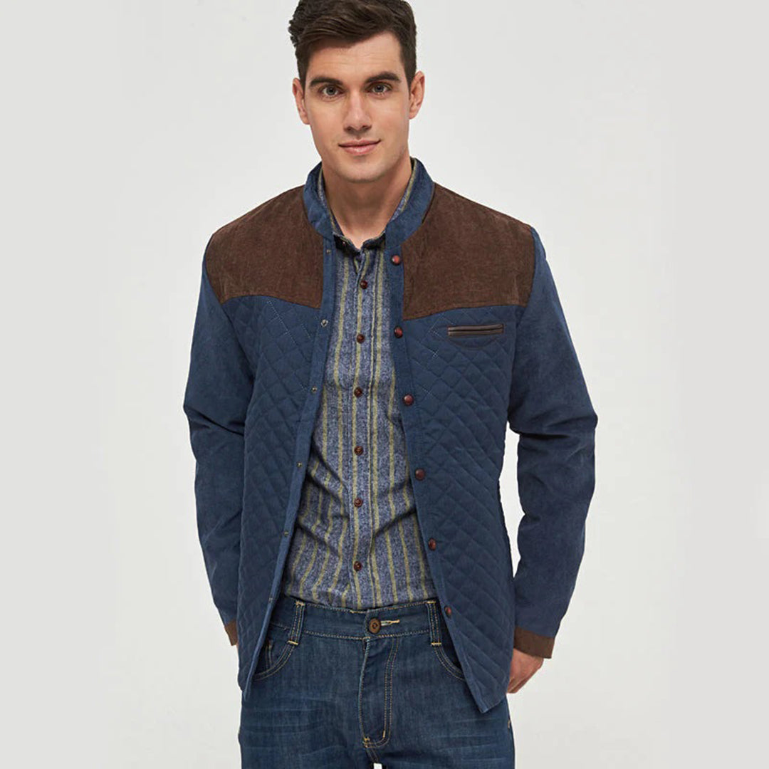 Comfortabel Heren Jasje Blauw - Hugo