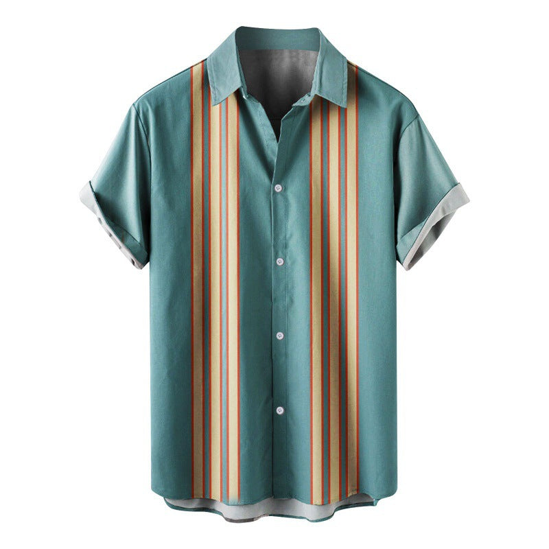 Matt Thompson Retro Strepen Shirt