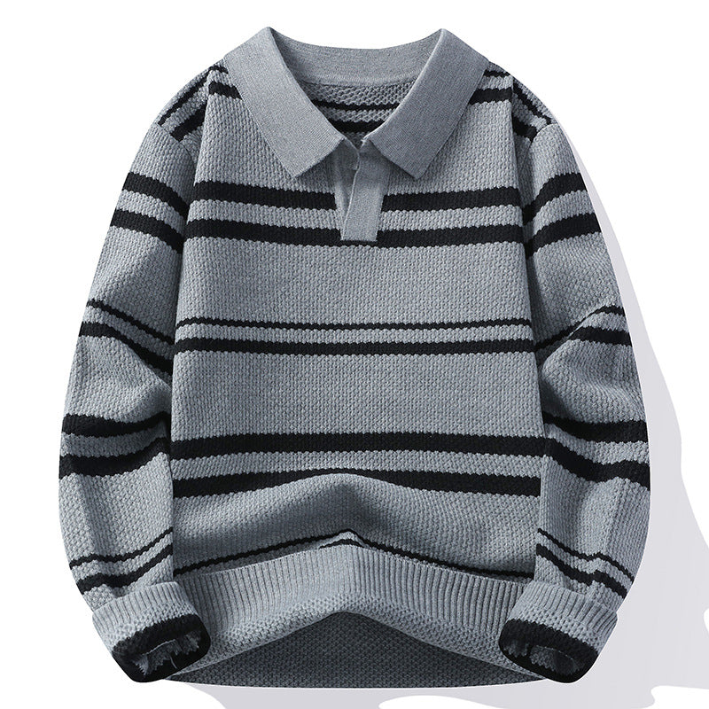 Harvey Pinstripe Gebreide Trui