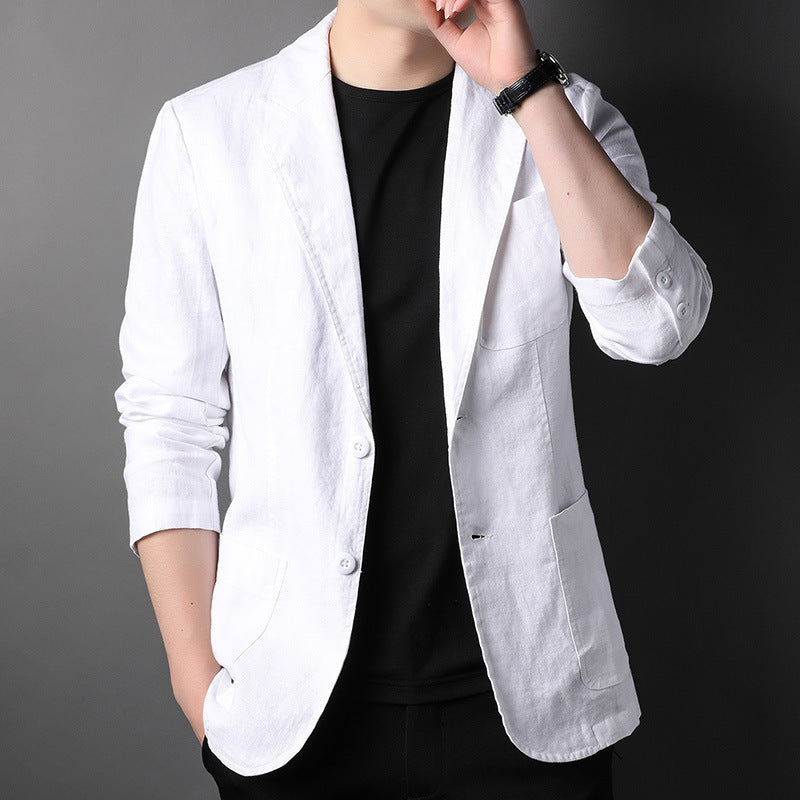 Lozano Lopez Linnen Blazer