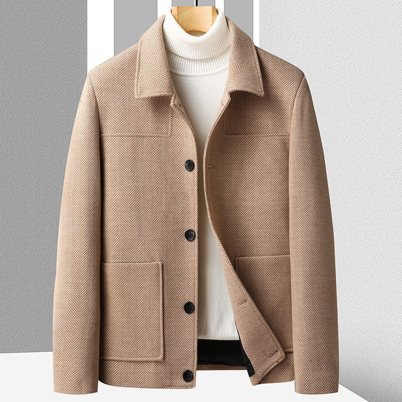Savile Herringbone Wolcoat