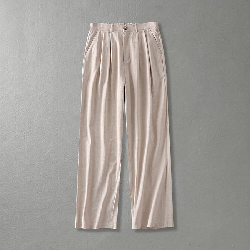 Milo Mid-Rise Linnen Broek