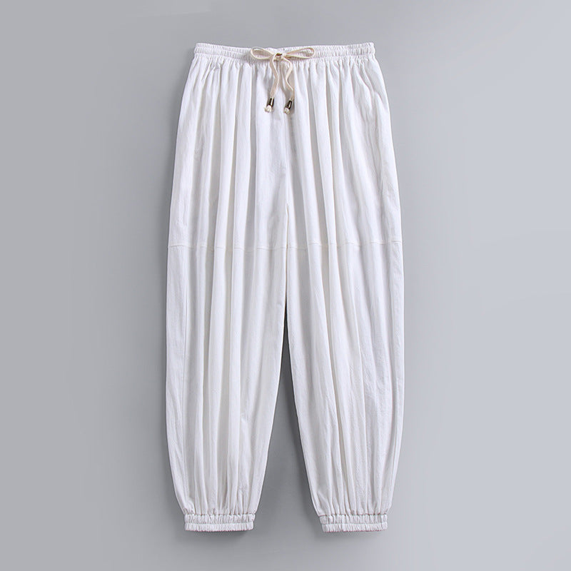 Nagi Katoenen Linnen Broek