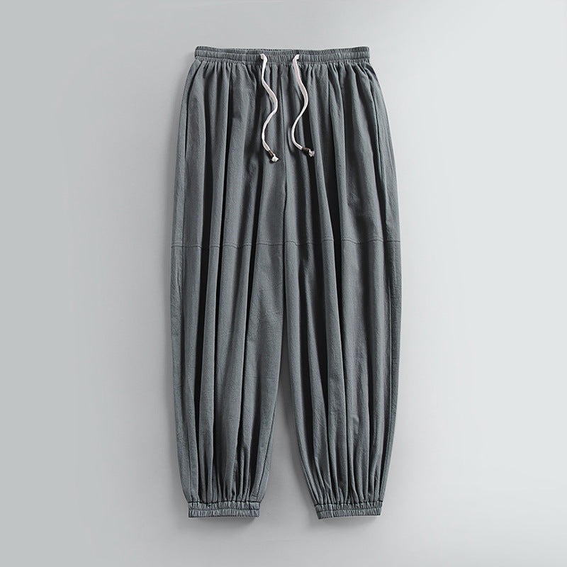 Nagi Katoenen Linnen Broek