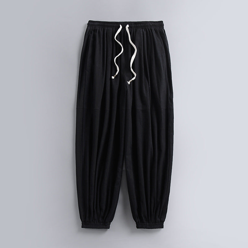 Nagi Katoenen Linnen Broek