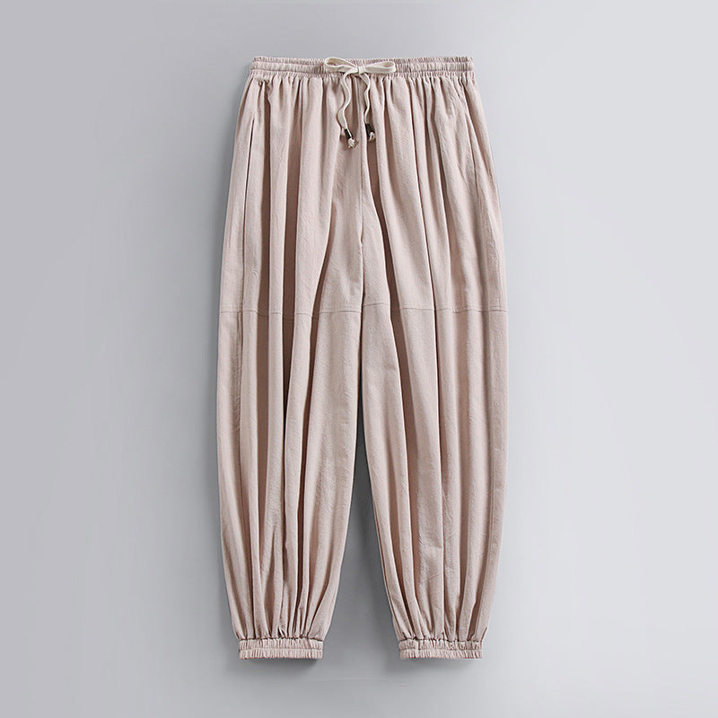 Nagi Katoenen Linnen Broek