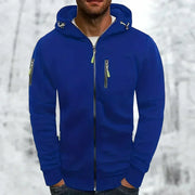 MetroFlex – Stijlvolle Herenhoodie met Ritssluiting