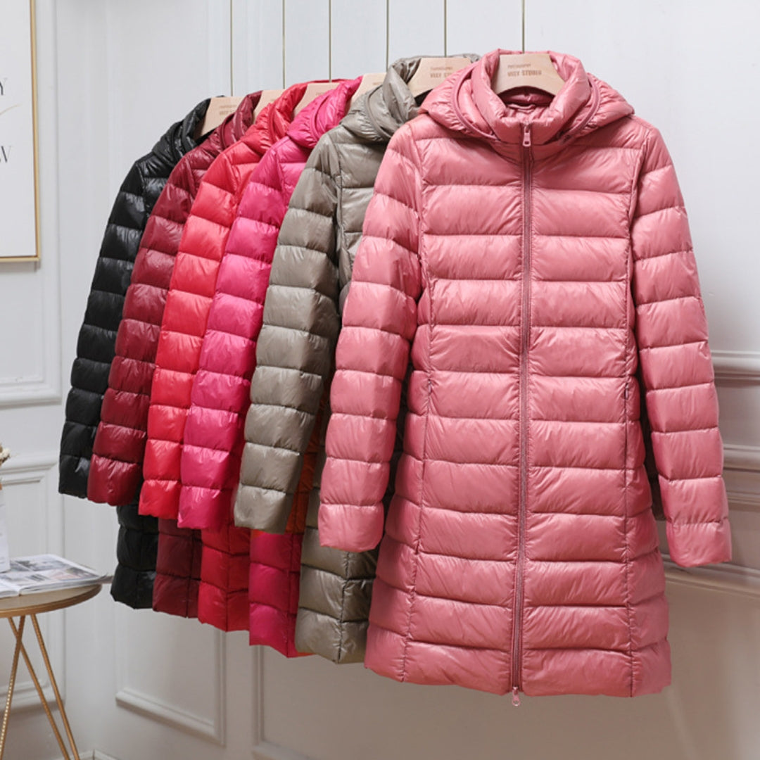 YVONNE – GEZELLIGE HOODED PUFFERJAS