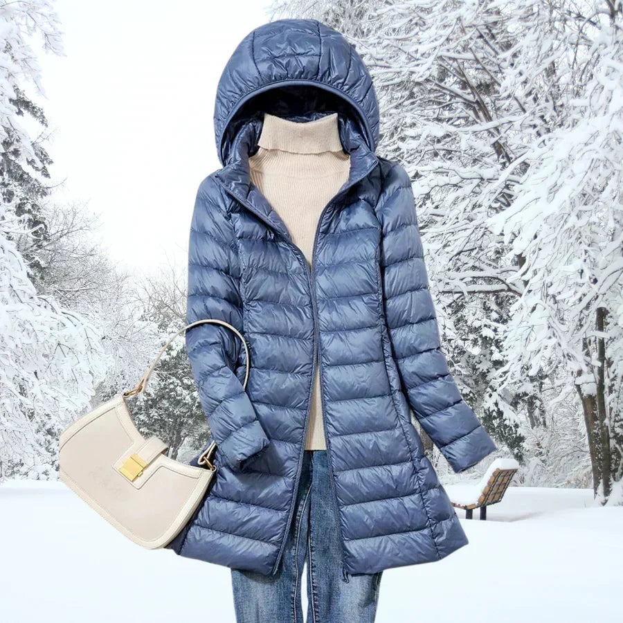 YVONNE – GEZELLIGE HOODED PUFFERJAS