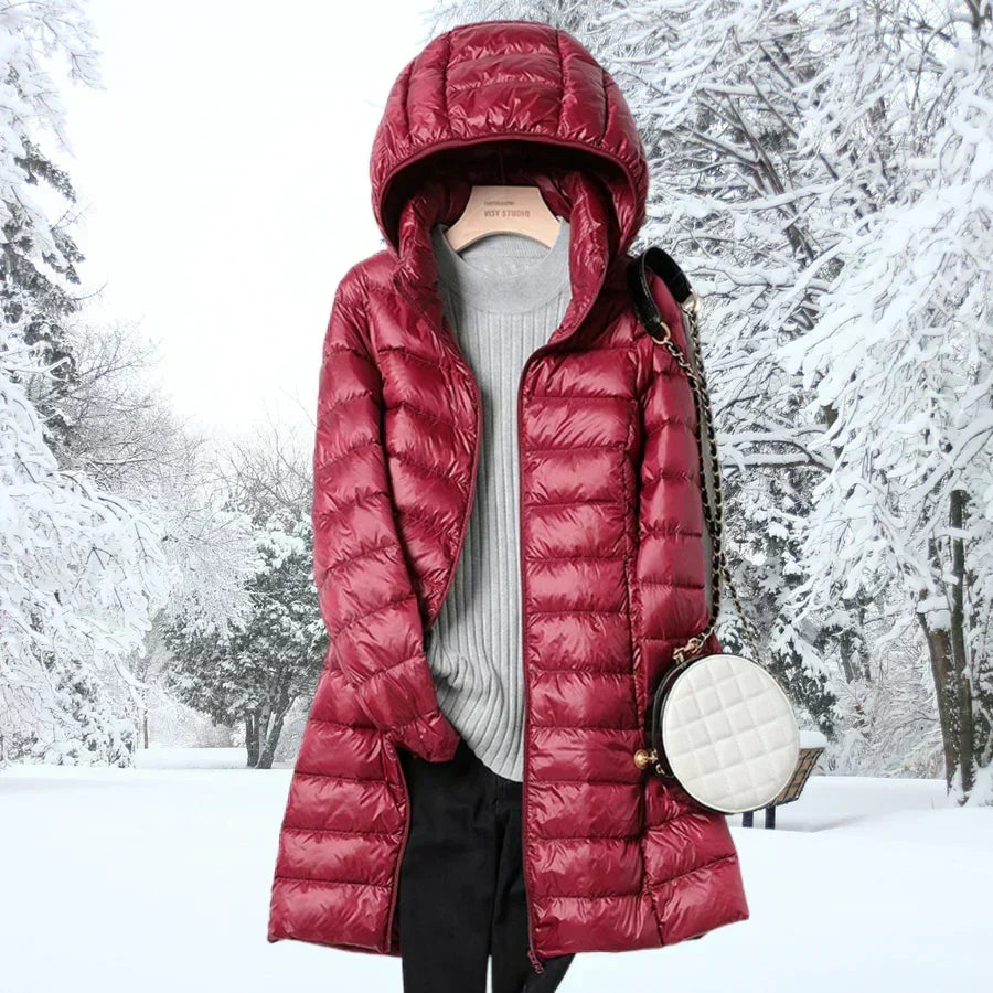 YVONNE – GEZELLIGE HOODED PUFFERJAS