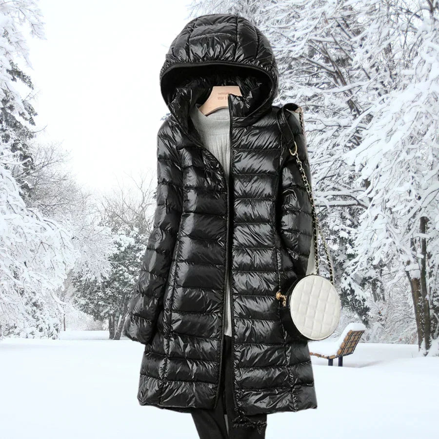YVONNE – GEZELLIGE HOODED PUFFERJAS