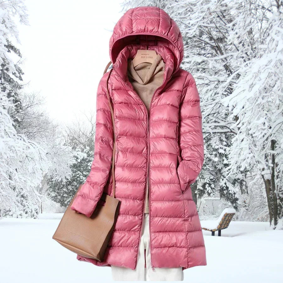 YVONNE – GEZELLIGE HOODED PUFFERJAS
