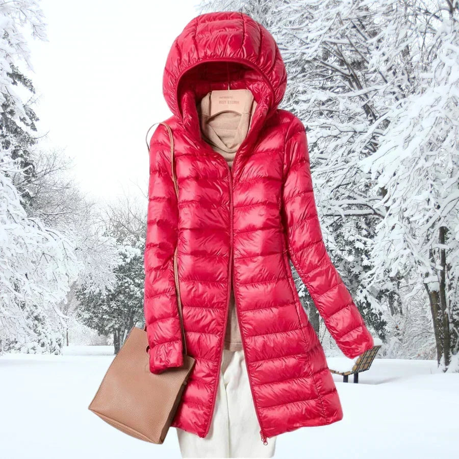 YVONNE – GEZELLIGE HOODED PUFFERJAS