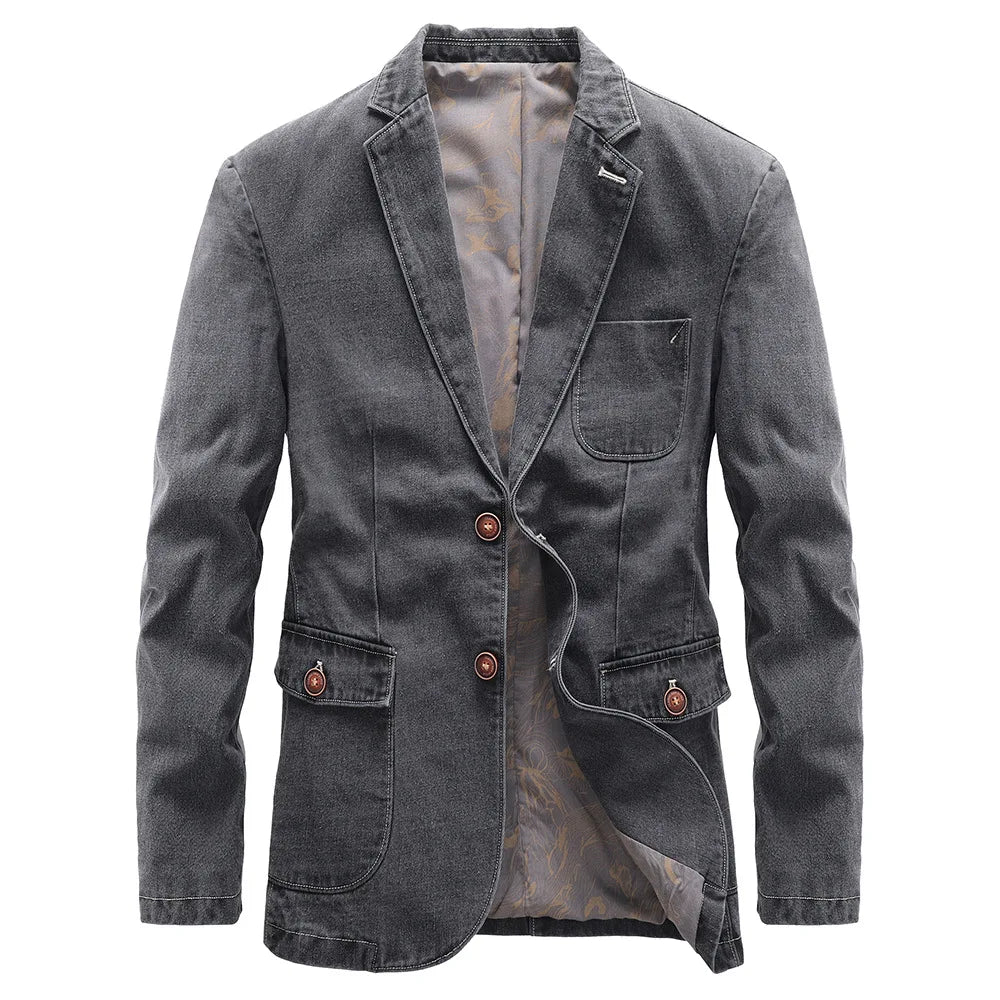 Stedelijke Denim Jas