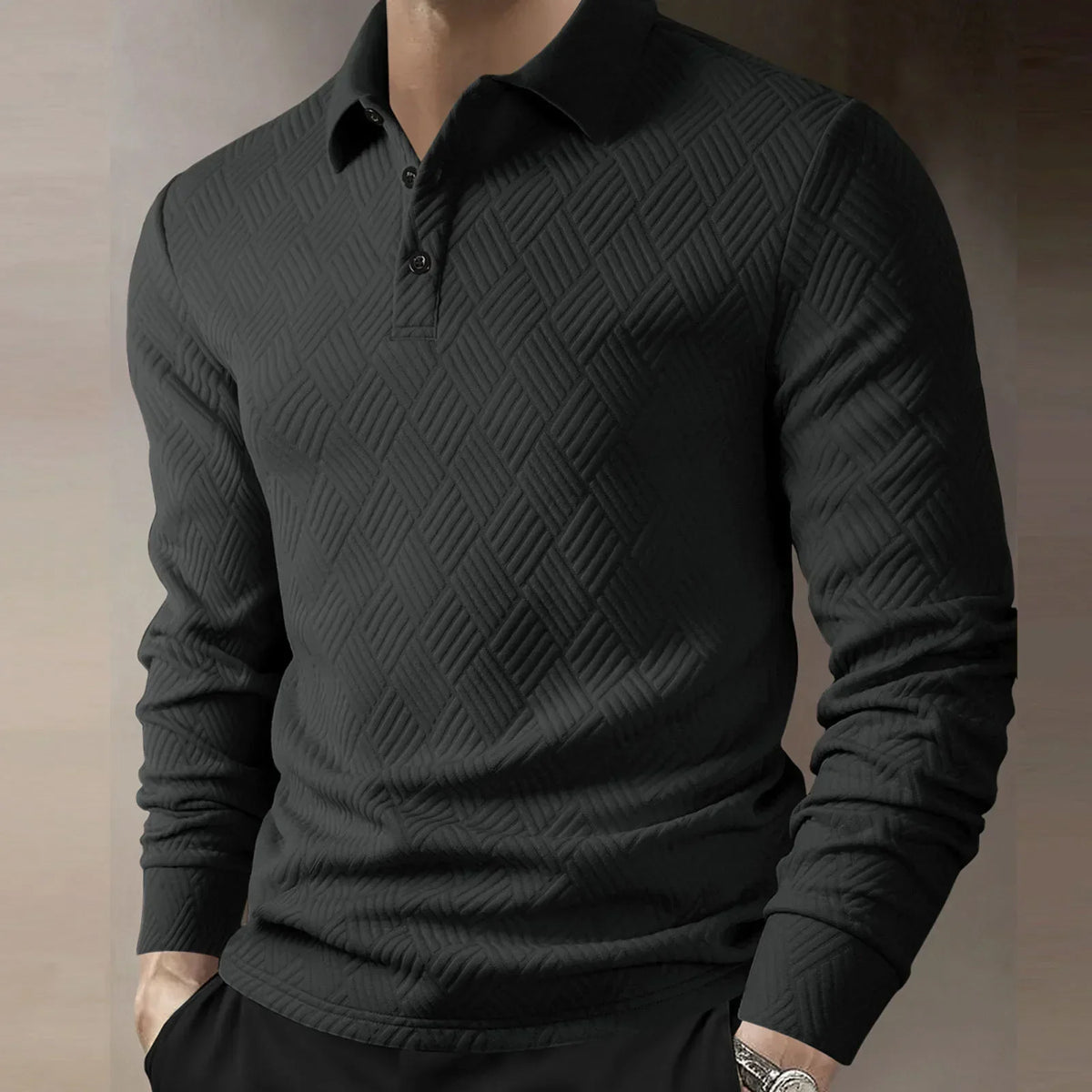 Van Laar | Enzo Longsleeve Polo