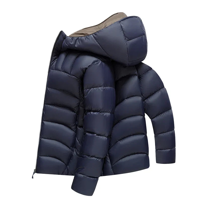 Noordse Witte Dons Puffer Jast