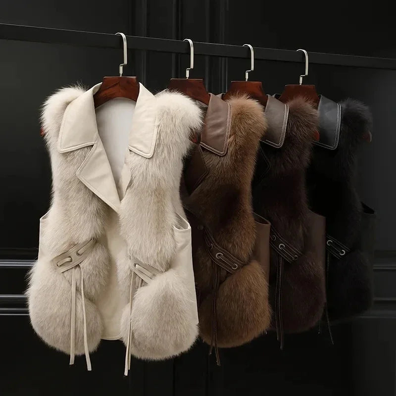 Clara Nep Bont Vest