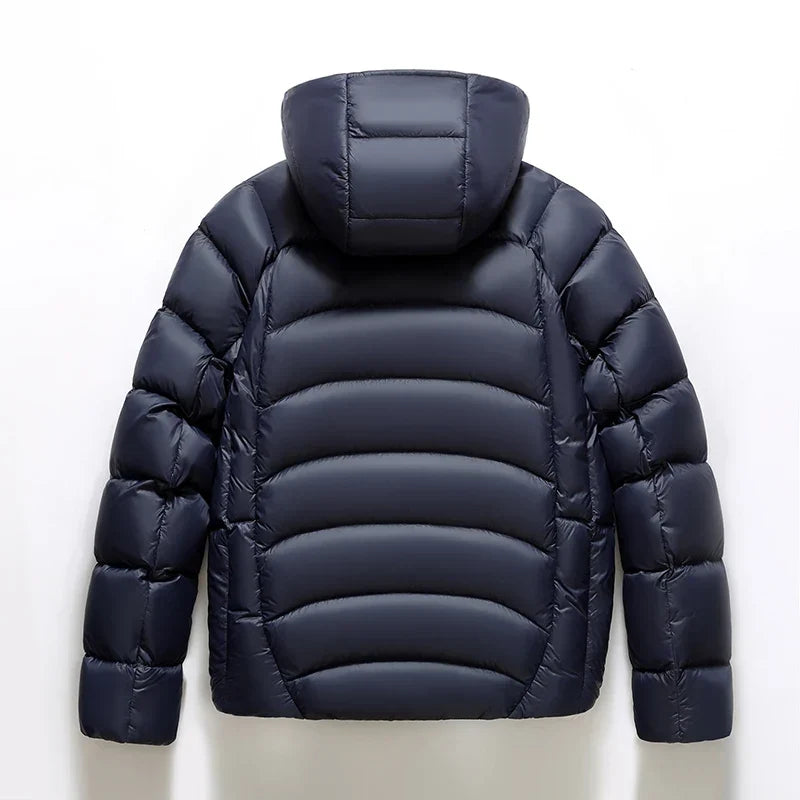 Noordse Witte Dons Puffer Jast