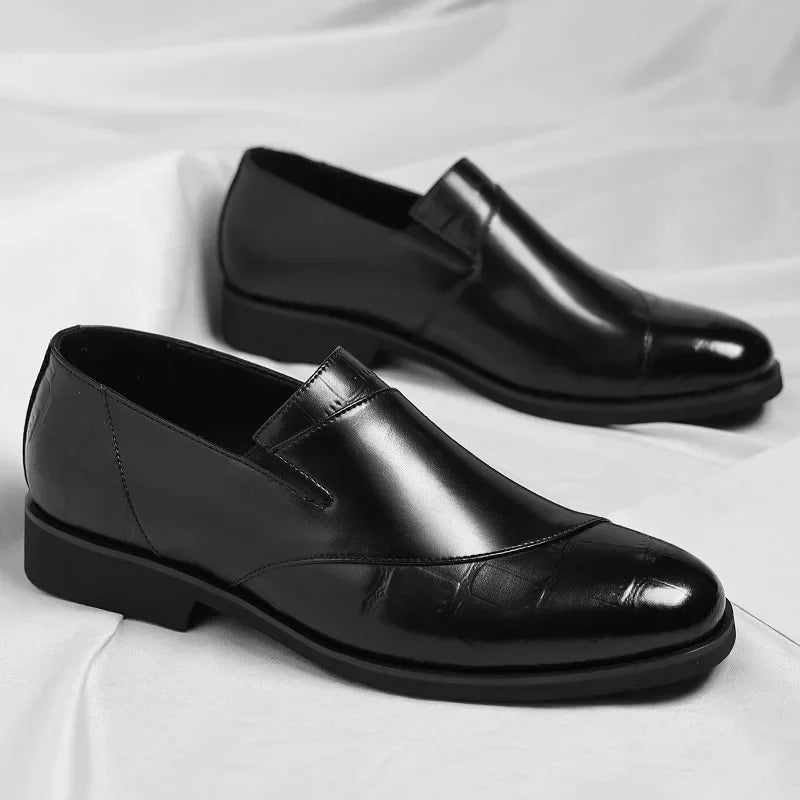 Sutton Leren Loafers