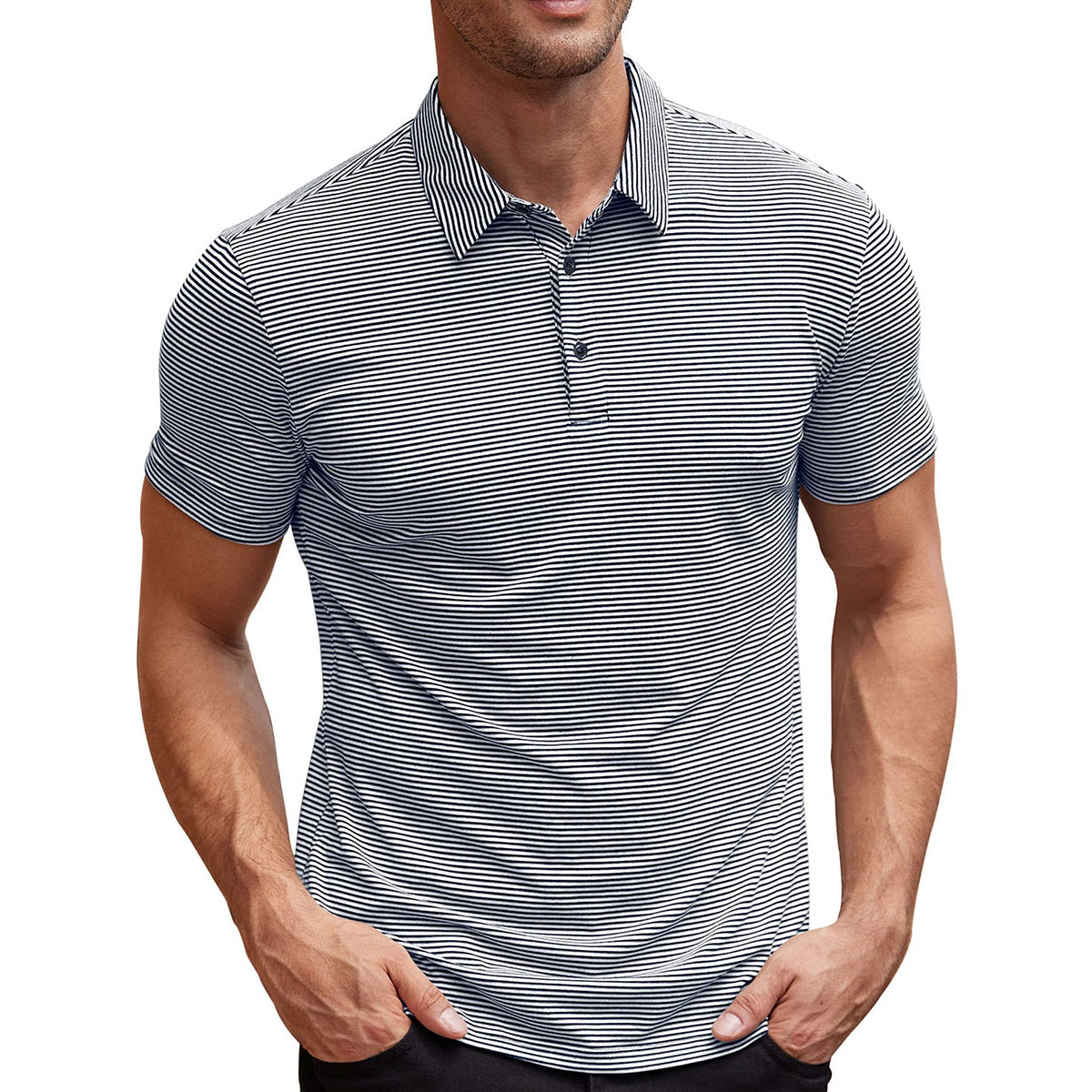 Santorini Streep Shirt