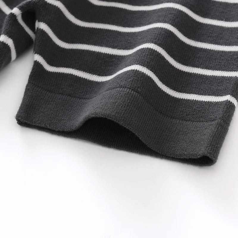 Haru Katoen Gestreepte Shirt