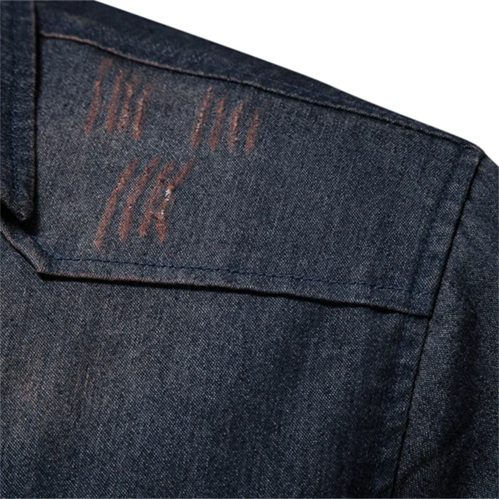 Gavin | Robuust Denim Shirt