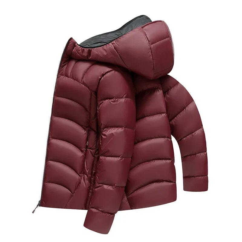 Noordse Witte Dons Puffer Jast