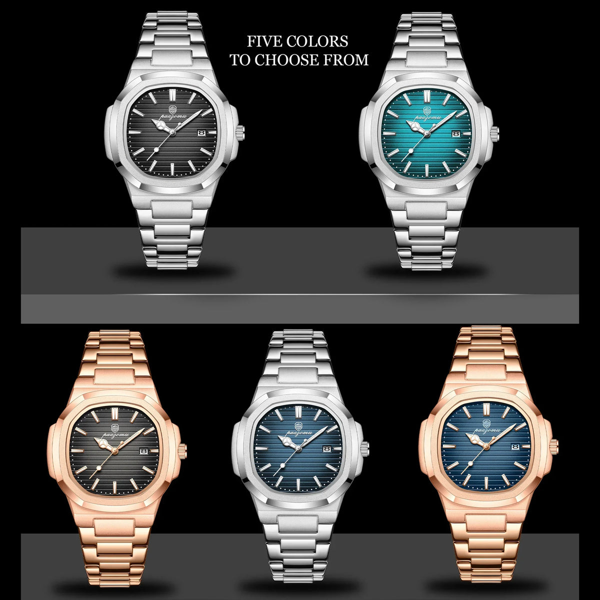 Modena d'Oro RVS Horloge