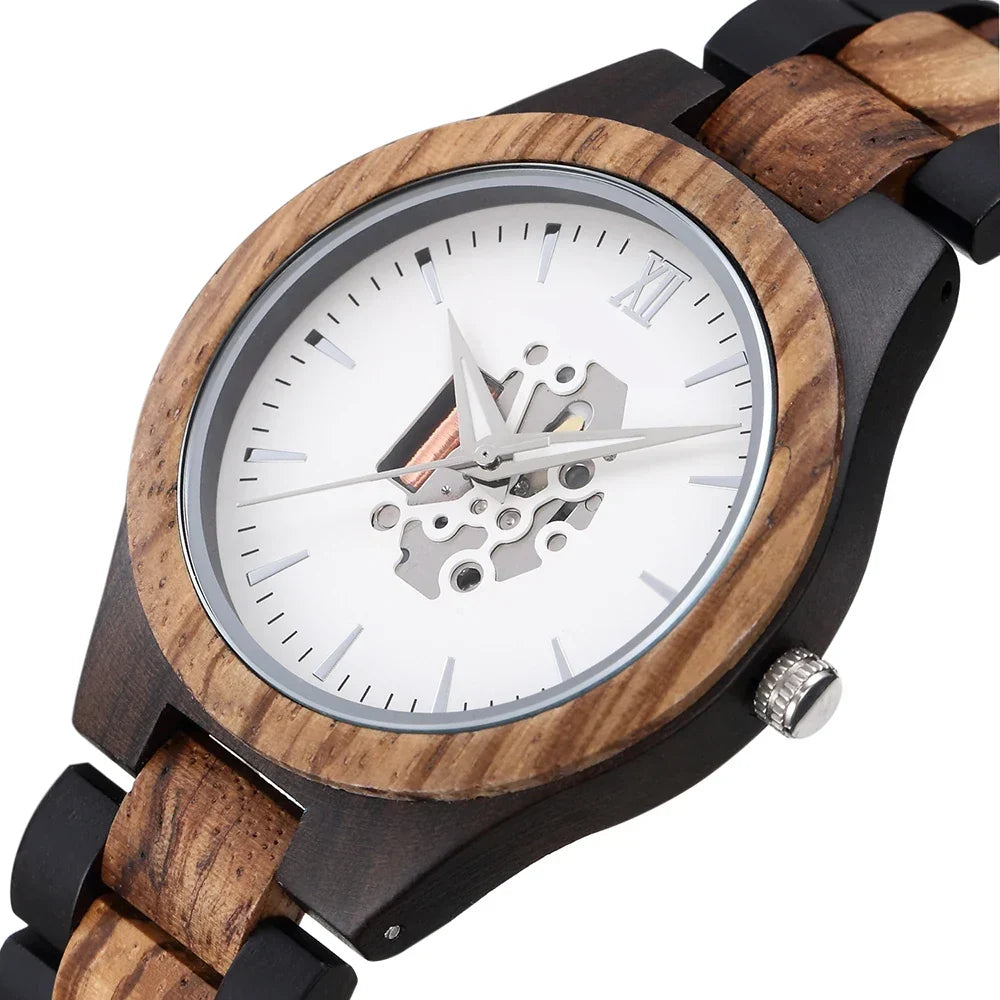 Corwin Houten Kwarts Horloge