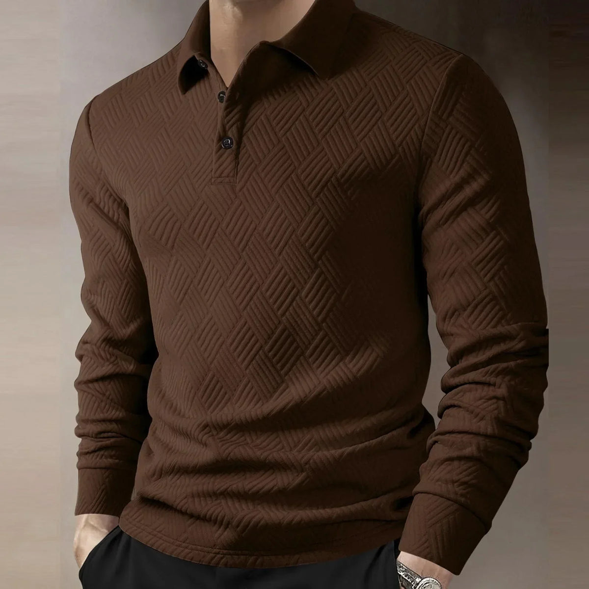 Van Laar | Enzo Longsleeve Polo