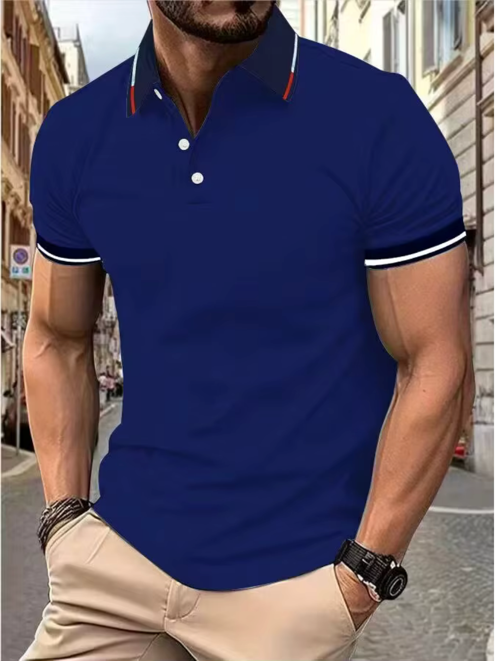 Comfortabel Polo Shirt voor Heren