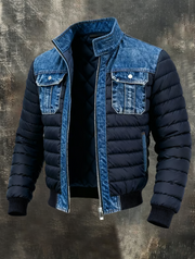 Van | Hybride Gequiltede Denim Jas