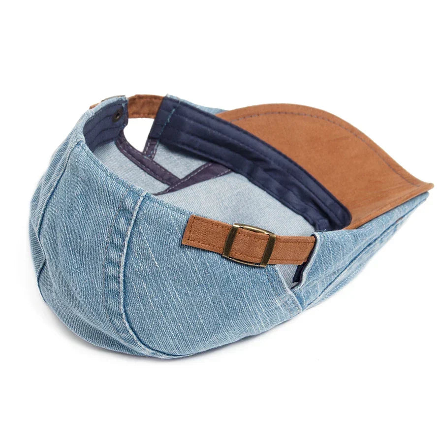 Thijs | Premium Denim Flat Cap