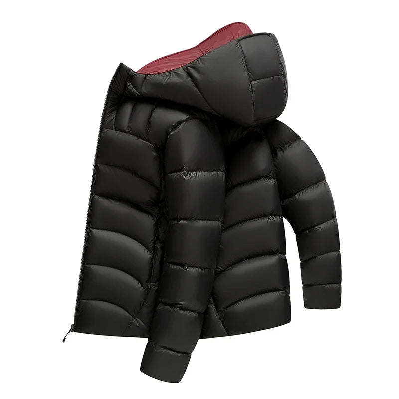 Noordse Witte Dons Puffer Jast
