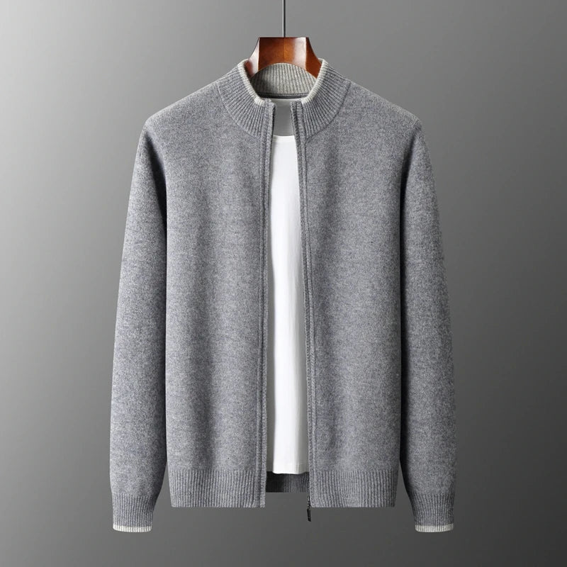 Riku Cashmere Zip Jast