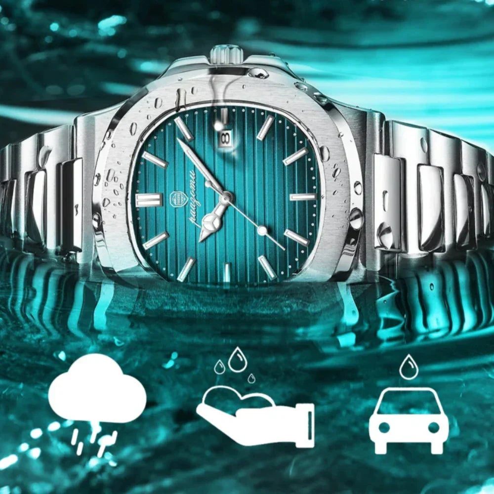 Modena d'Oro RVS Horloge