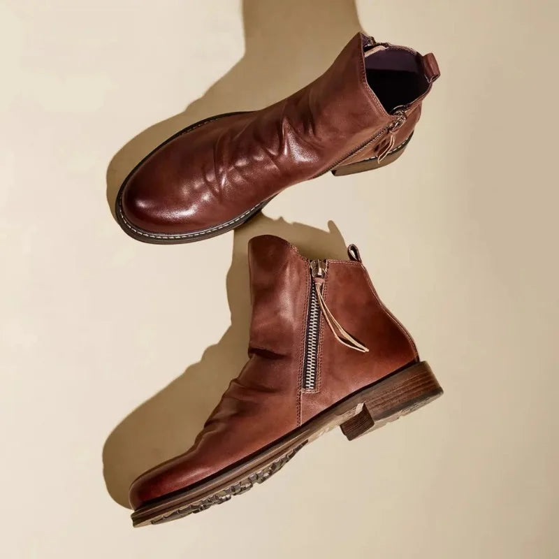 Grant Hale Leren Chelsea Boots