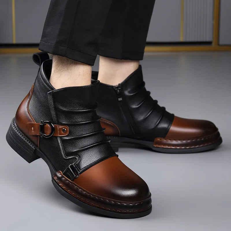 Briggs Echte Leren Boots