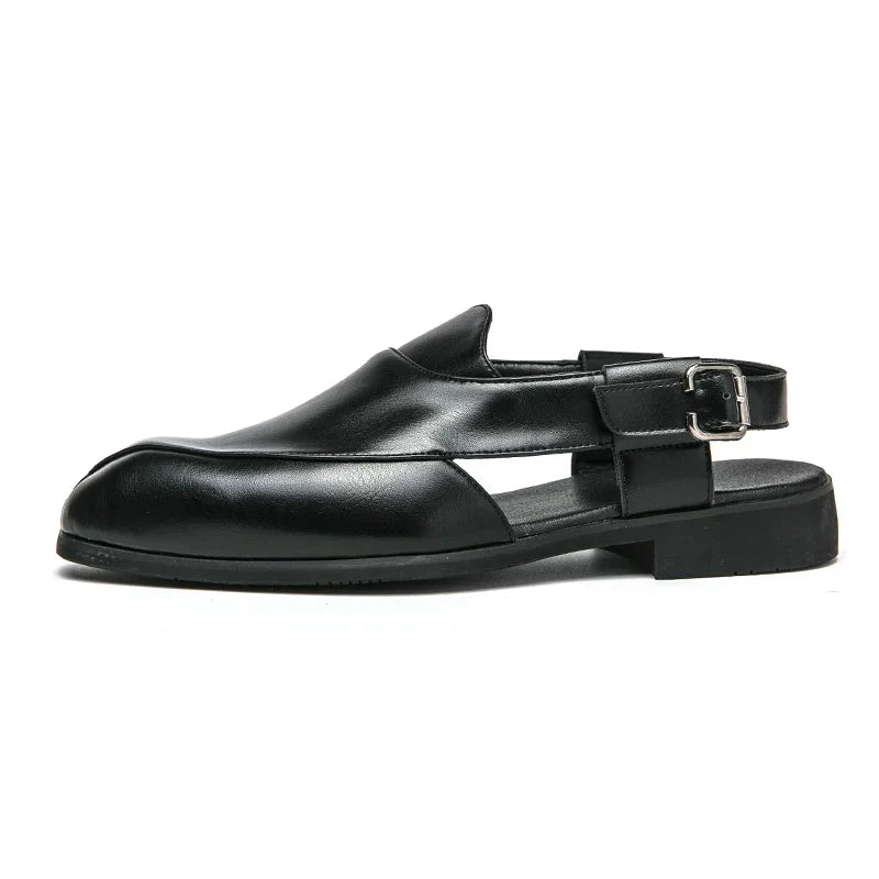 Fairford Leren Cutout Loafers