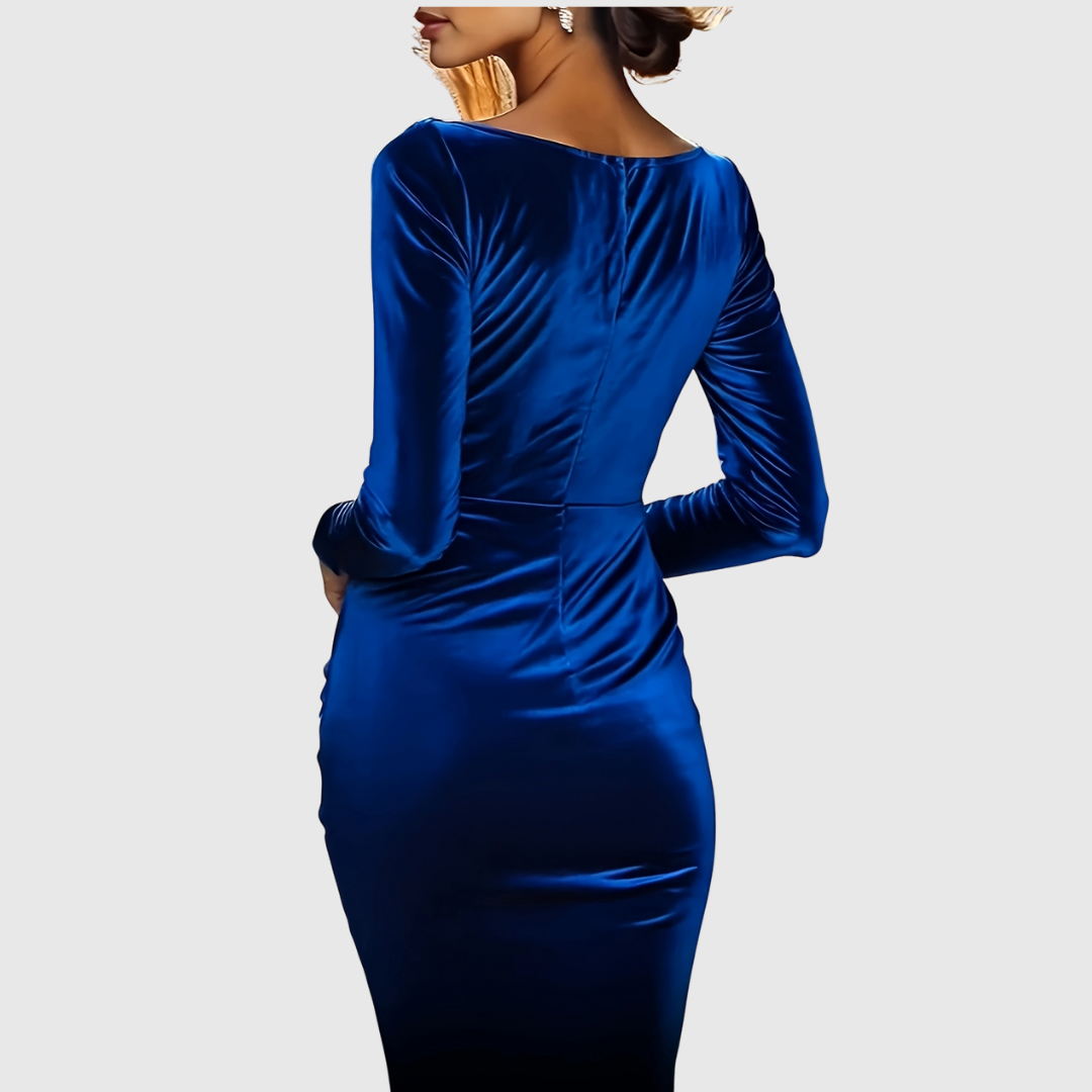 Selliv | Effen Bodycon Feestjurk