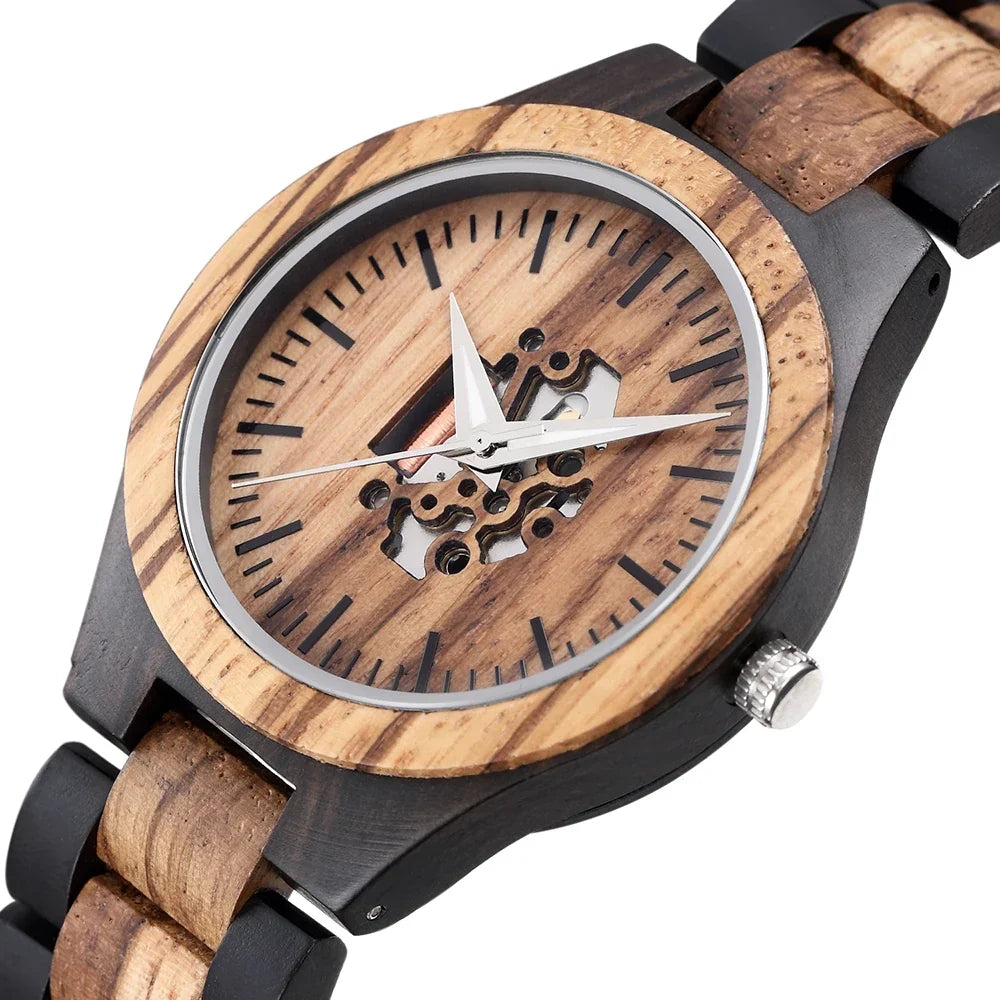 Corwin Houten Kwarts Horloge