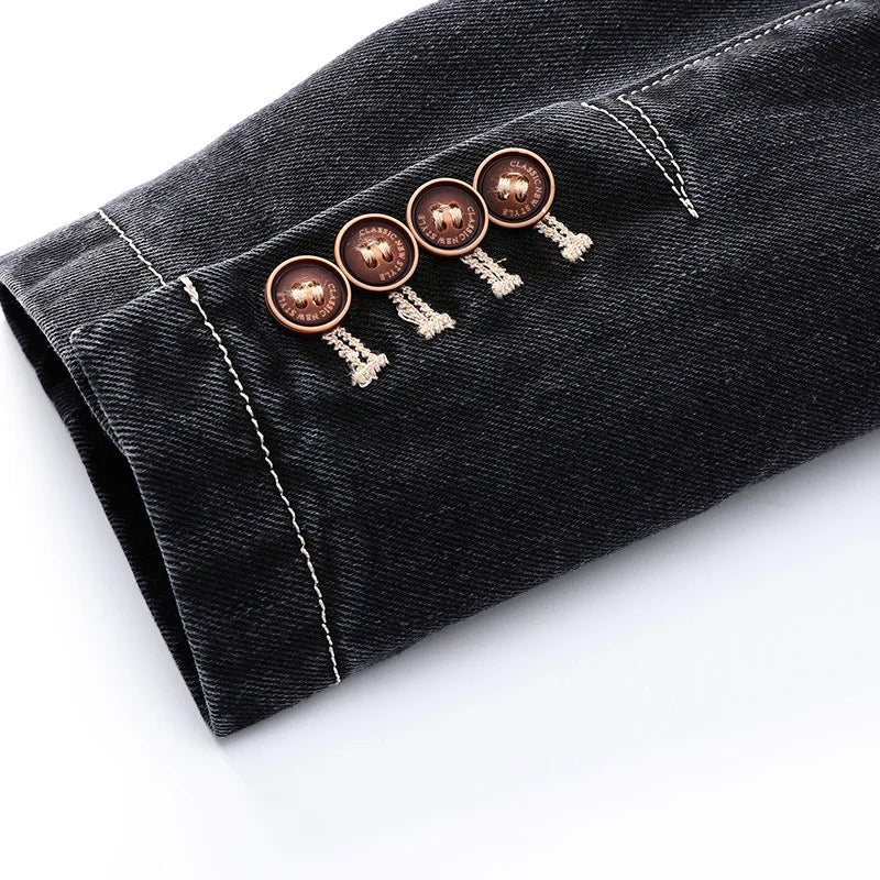Stedelijke Denim Jas
