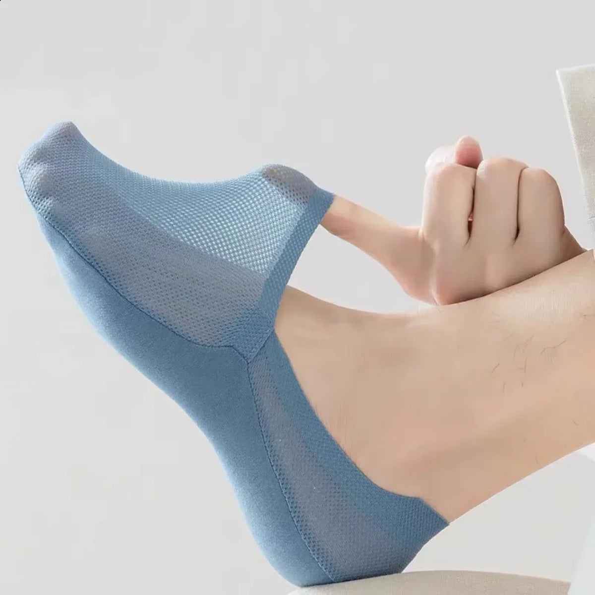 Onzichtbare Ademend Antislip Sokken