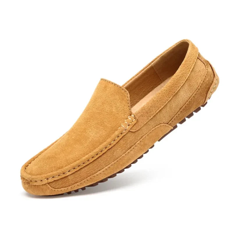 Leandro Italiaanse 100% Echte Suède Loafers