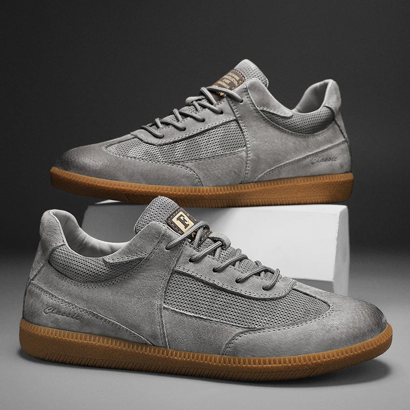 Calvino Italiaanse Echt Lederen Sneakers